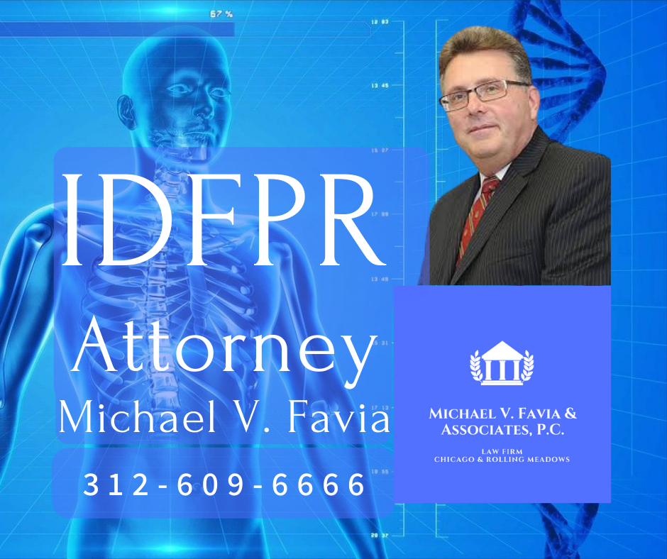 IDFPR Attorney Michael V. Favia
