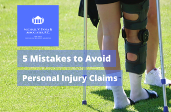 Top 5 Mistakes to Avoid When Pursuing a Personal Injury Claim