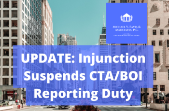 Federal Court Temporary Injunction Suspends BOI FinCEN Reporting Duty in CTA