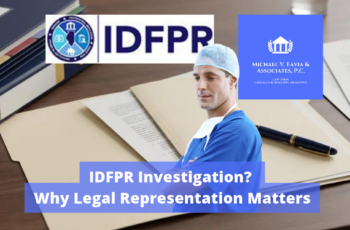 Contacted by IDFPR? Why Legal Representation Matters During a Professional License Investigation